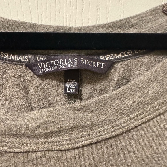 Victoria's Secret Gray Sweatshirt with Sequin Accents - Picture 4 of 8
